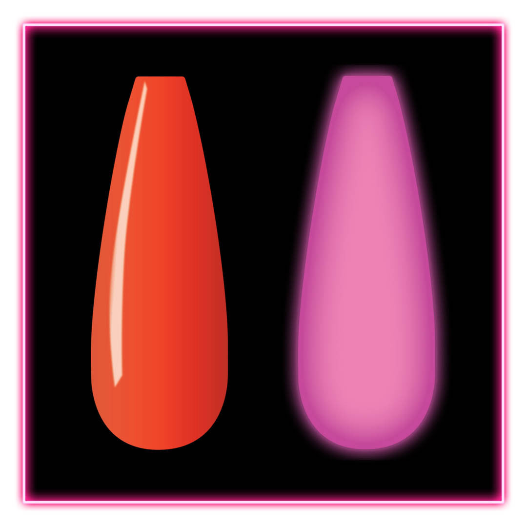 Glow Dip - DG108 Bright Clementine Diamond Nail Supplies