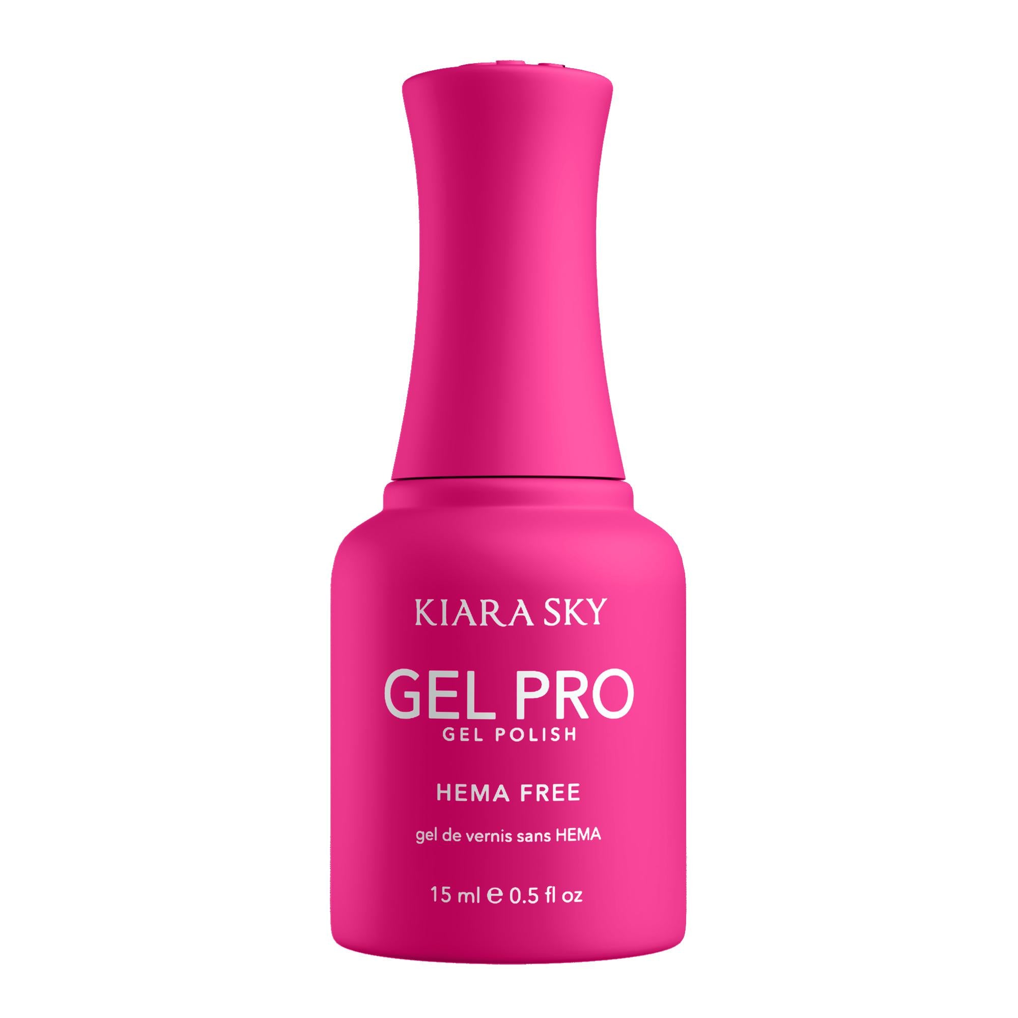 Kiara Sky Gel Pro Gel Polish Villa Barbie HFG183. HEMA-free gel polish, 15 ml (0.5 fl oz), featured as a product for the Club Riviera collection.