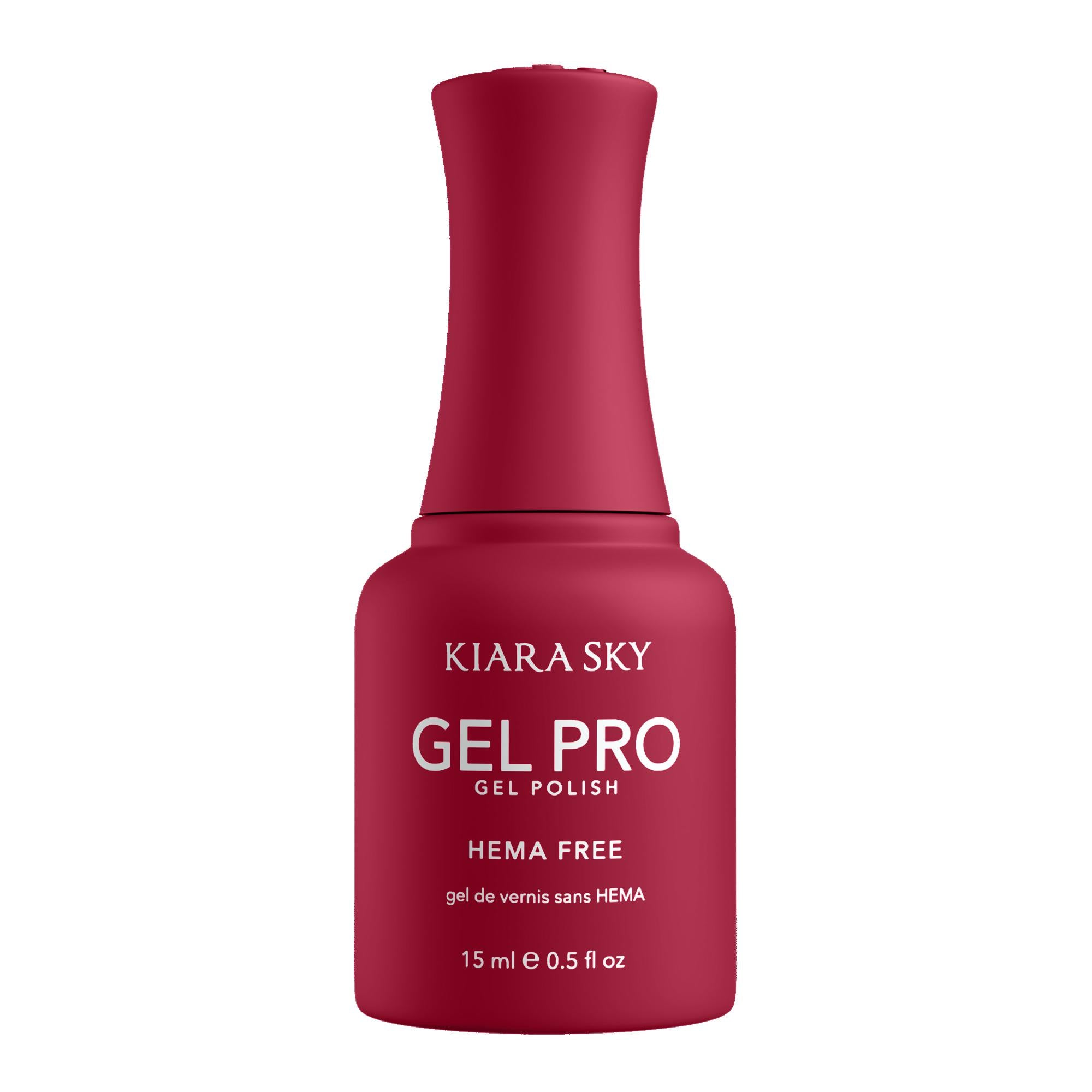 Kiara Sky Gel Pro Gel Polish Summer Romance HFG185. HEMA-free gel polish, 15 ml (0.5 fl oz), featured as a product for the Club Riviera collection.