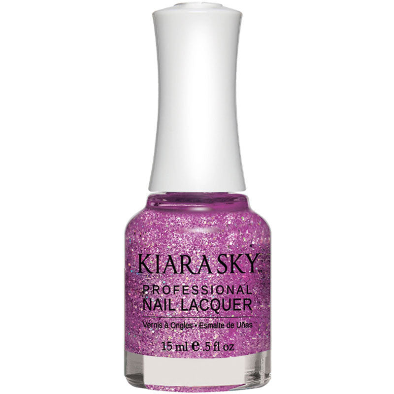 Nail Lacquer - N430 Purple Spark Diamond Nail Supplies