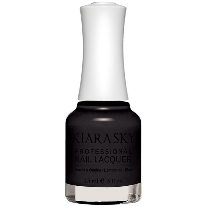 Nail Lacquer - N435 Black To Black Diamond Nail Supplies