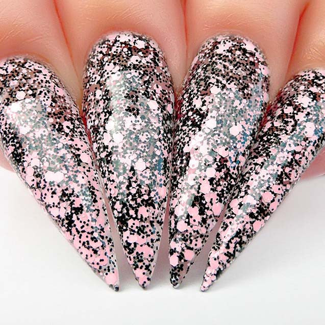 Dip Powder - D459 Polka Dots Diamond Nail Supplies