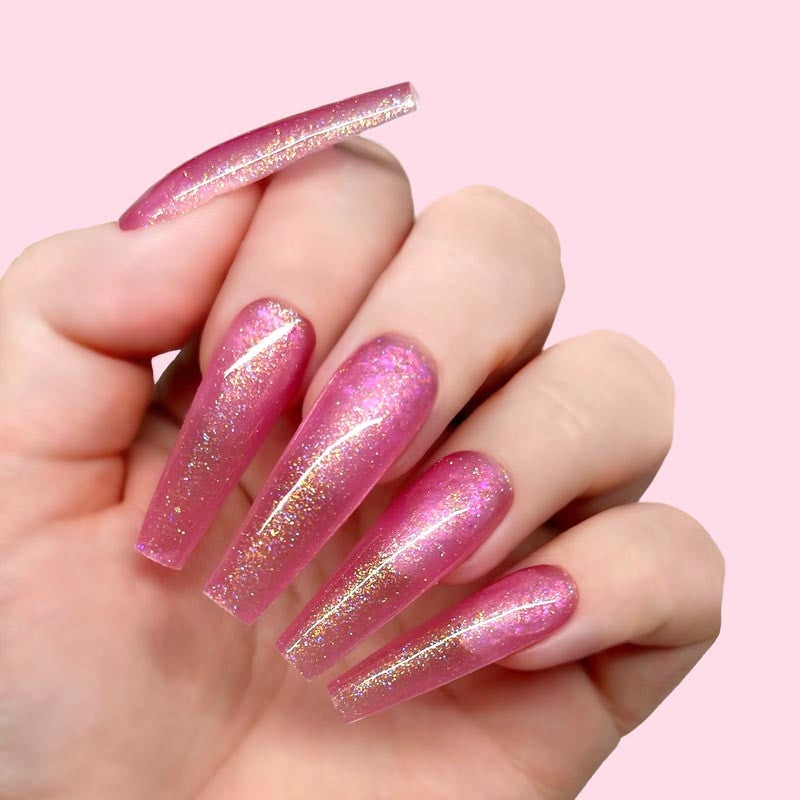 Nail Lacquer - N650 Peach Sangria Diamond Nail Supplies