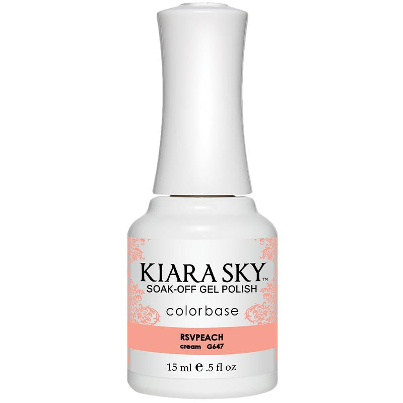 Gel Polish - G647 RSVPeach Diamond Nail Supplies