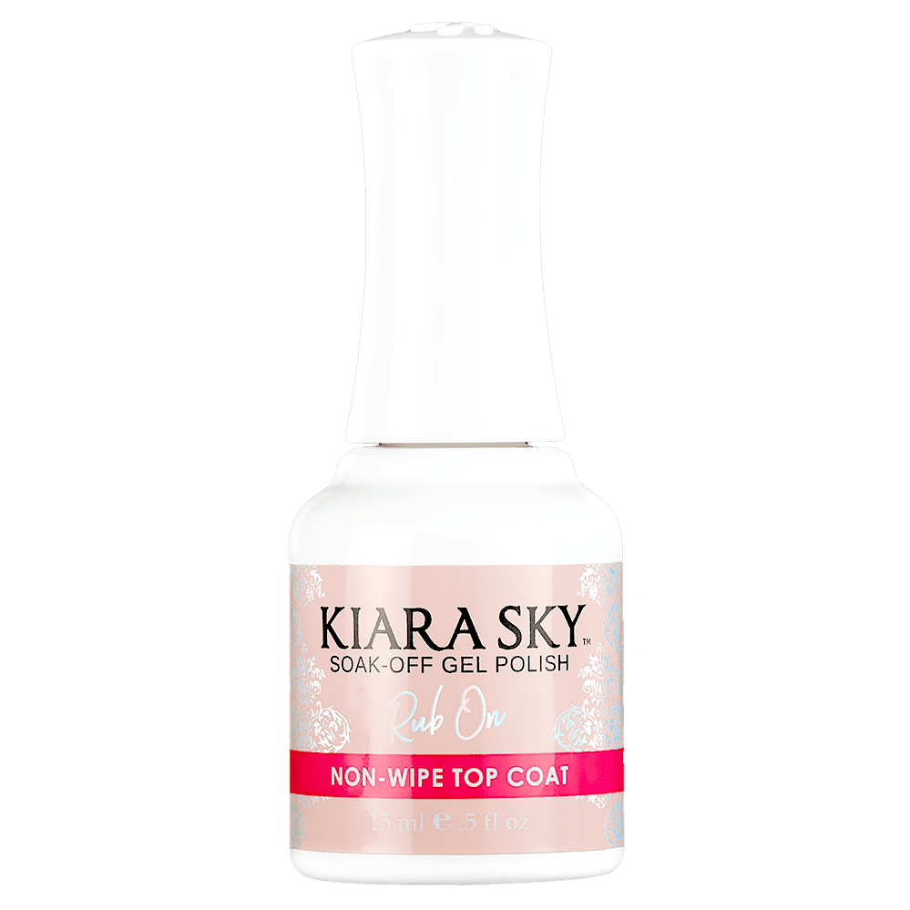 Rub On Gel Non Wipe Top Coat Diamond Nail Supplies