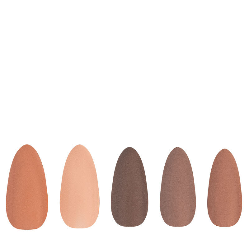 xPress Pro Press-On Nail Tips - XPAM03 Cocoa Rush Diamond Nail Supplies