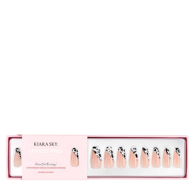 xPress Pro Press-On Nail Tips - XPCM05 Moo out the way! Diamond Nail Supplies