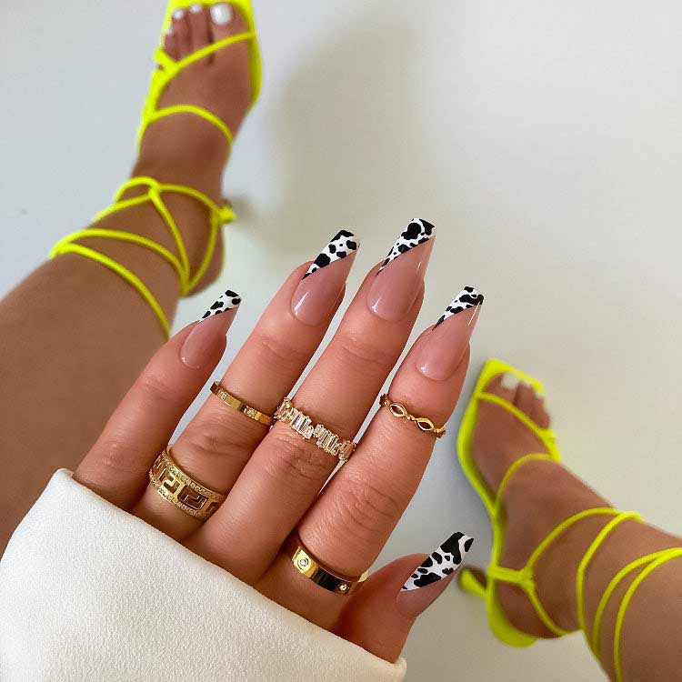 xPress Pro Press-On Nail Tips - XPCM05 Moo out the way! Diamond Nail Supplies