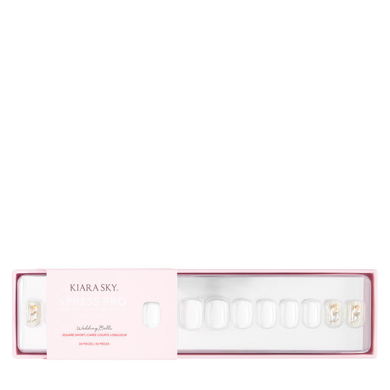 xPress Pro Press-On Nail Tips - XPSS01 Wedding Bells Diamond Nail Supplies