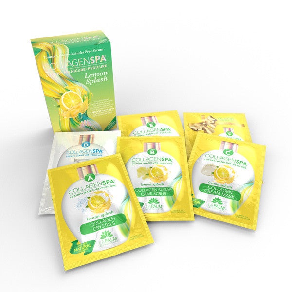 Collagen Spa 6 Step System - Lemon Splash Diamond Nail Supplies