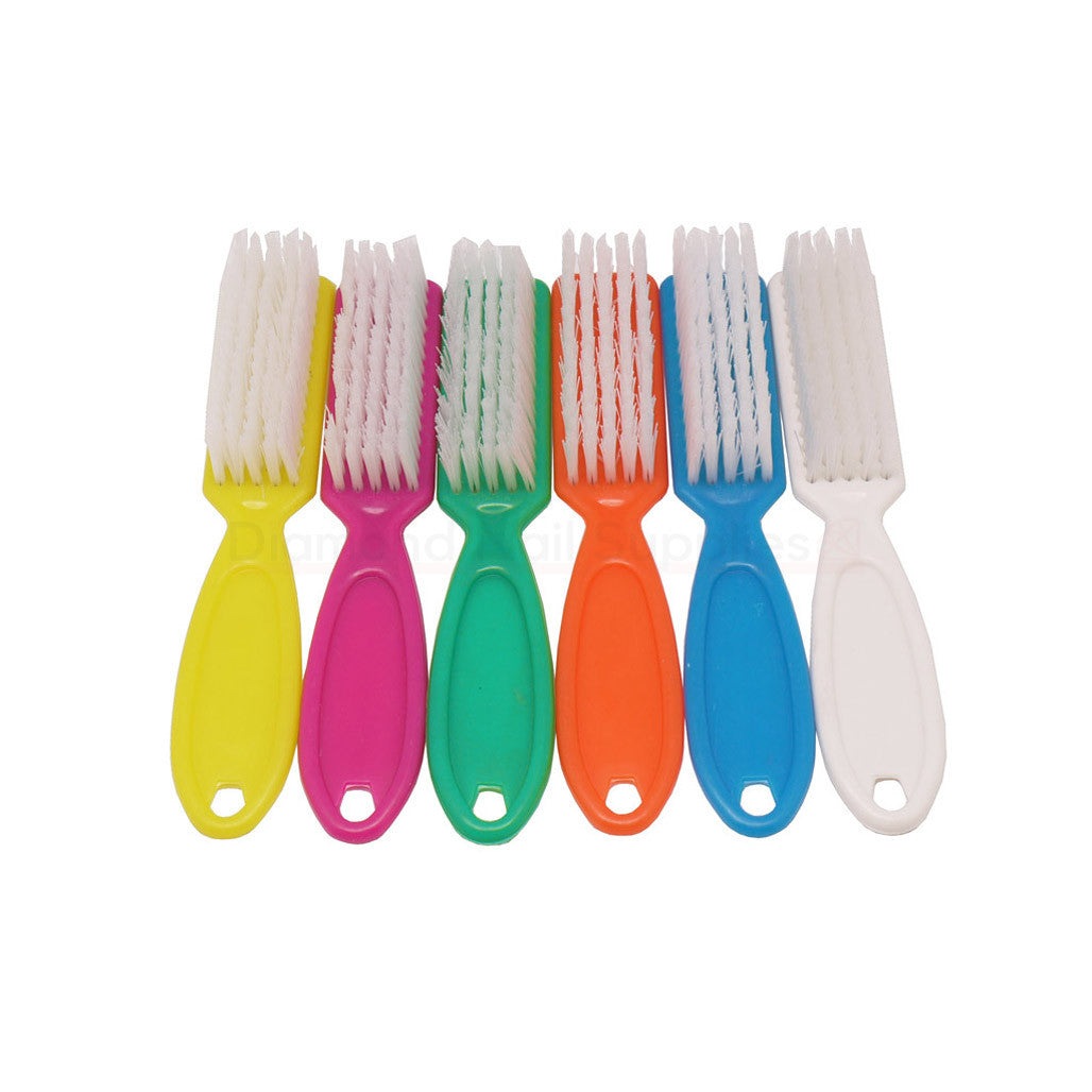 Pedi Brush Plastic Assorted Colours Diamond Nail Supplies