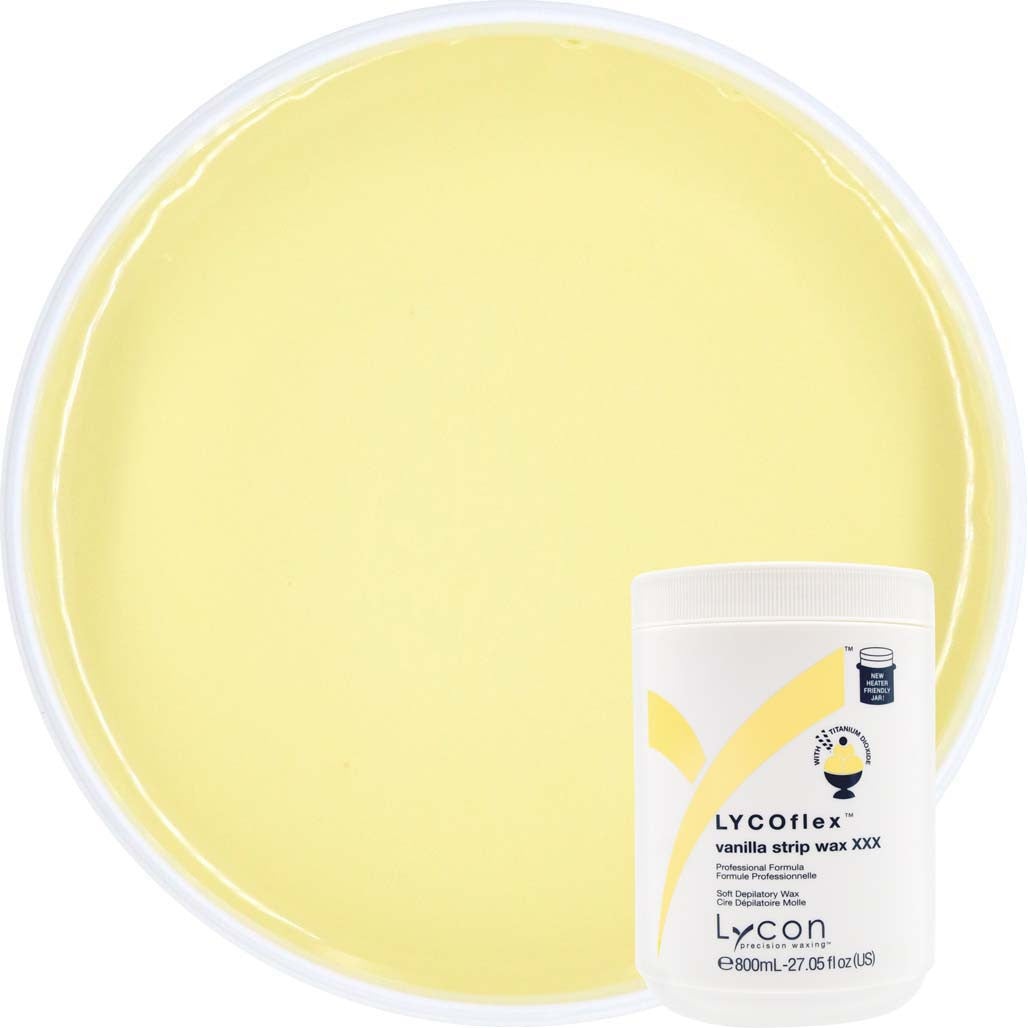 Lycoflex Vanilla Strip Wax 800ml Diamond Nail Supplies
