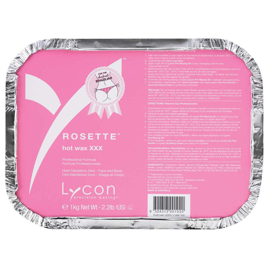 Rosette Hot Wax 1kg Diamond Nail Supplies