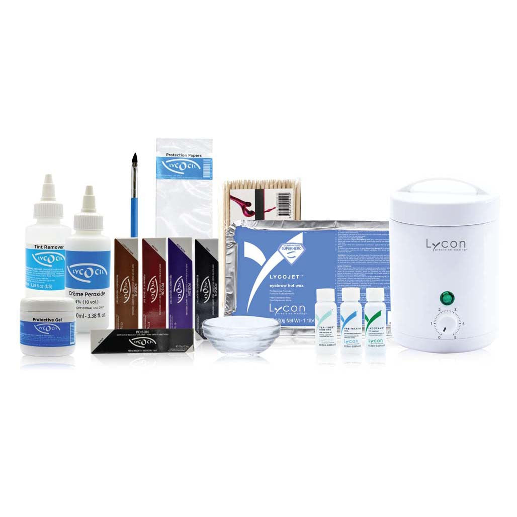 Eyebrow Precision Wax & Tint Kit Diamond Nail Supplies