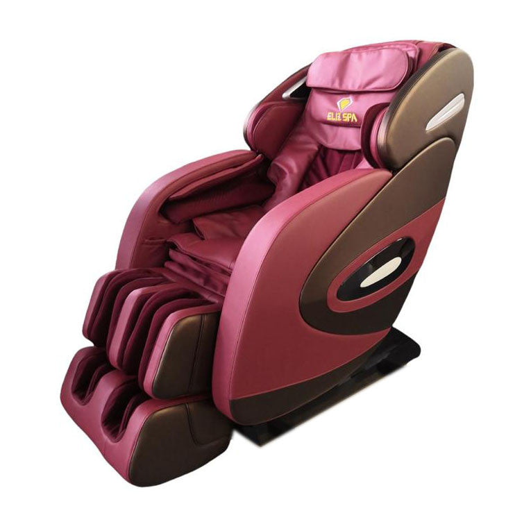 3D Massage Chair - RK7908D Burgundy Diamond Nail Supplies