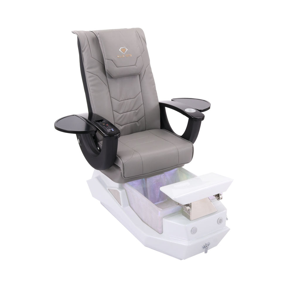 Pedicure Spa Chair - Maximus Black | Grey | White Pedicure Chair