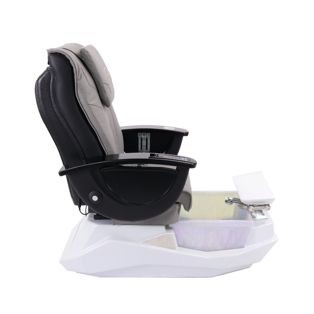 Pedicure Spa Chair - Maximus Black | Grey | White Pedicure Chair