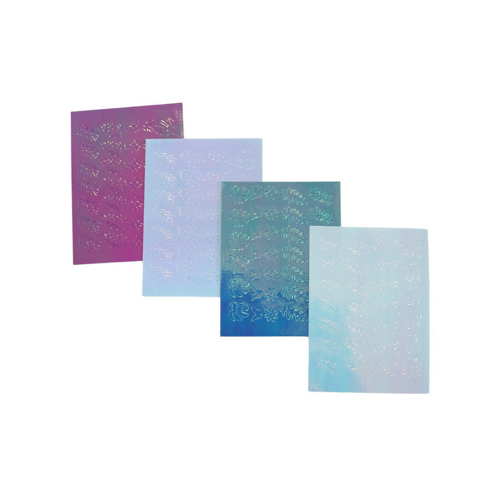 Nail Art Sheets - Leaves Diamond Nail Supplies