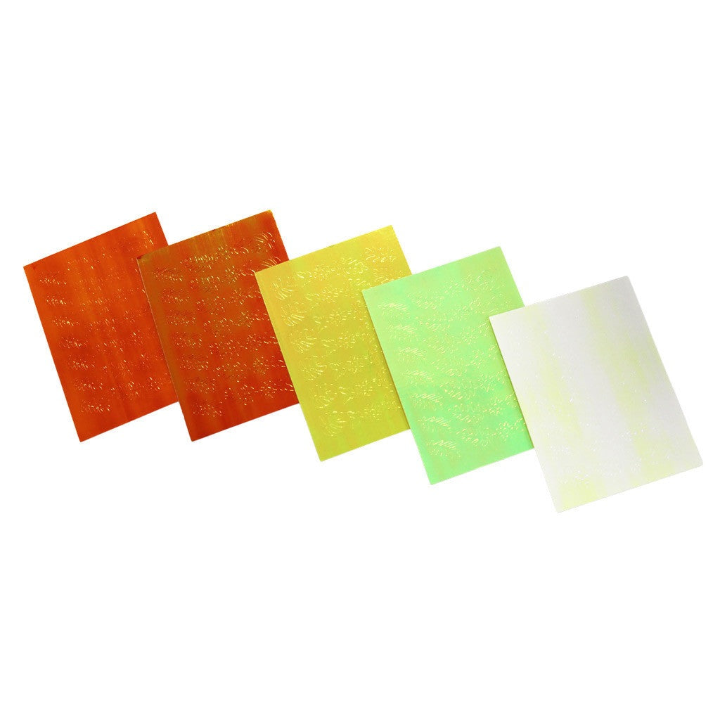 Nail Art Sheets - Leaves Diamond Nail Supplies