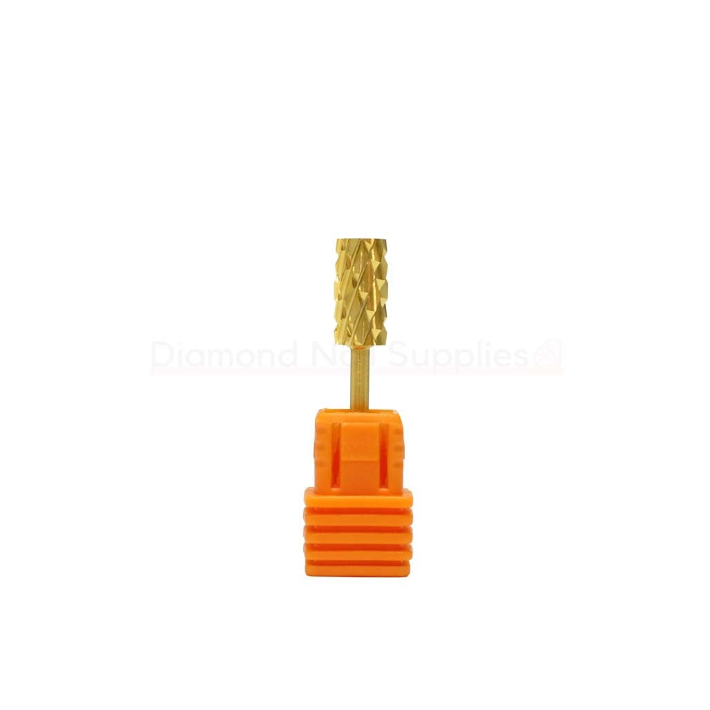 Drill Bit Large Barrel 5XC Gold 3/32" Diamond Nail Supplies