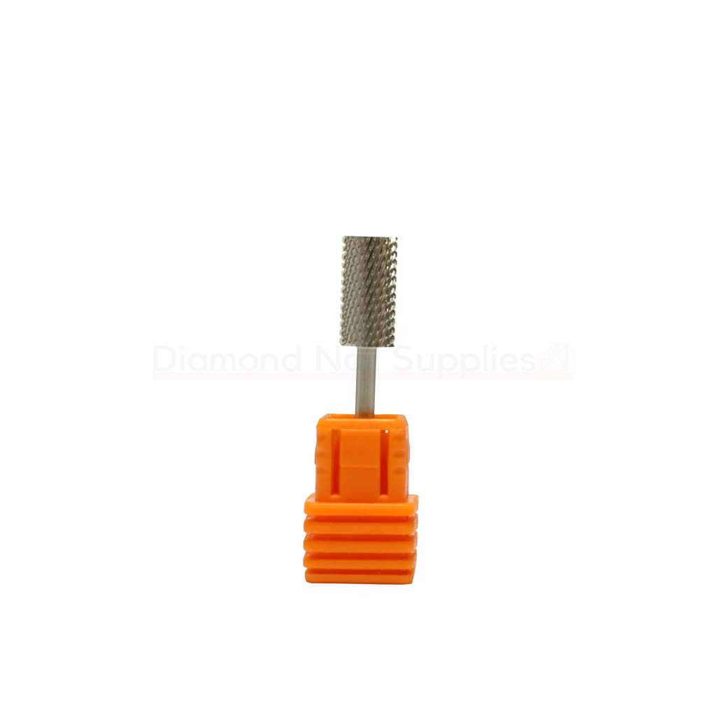 Drill Bit Large Barrel C Silver 3/32" Diamond Nail Supplies