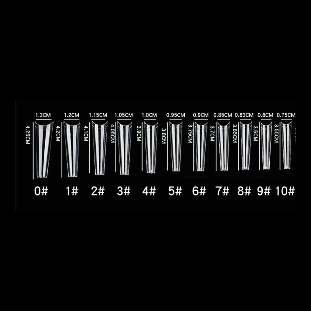 Coffin Natural Tip - Size 7 (10pk)