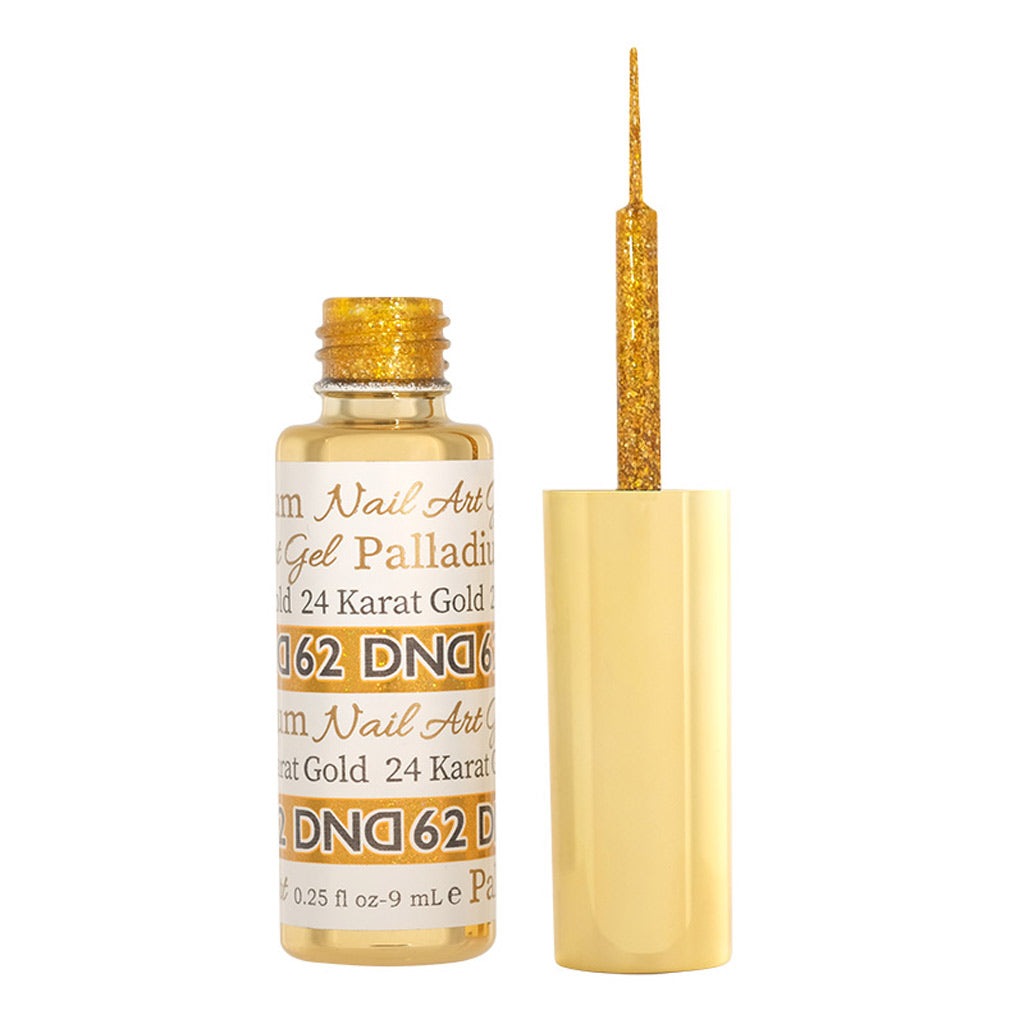 Nail Art Palladium - 62 24 Karat Gold Diamond Nail Supplies