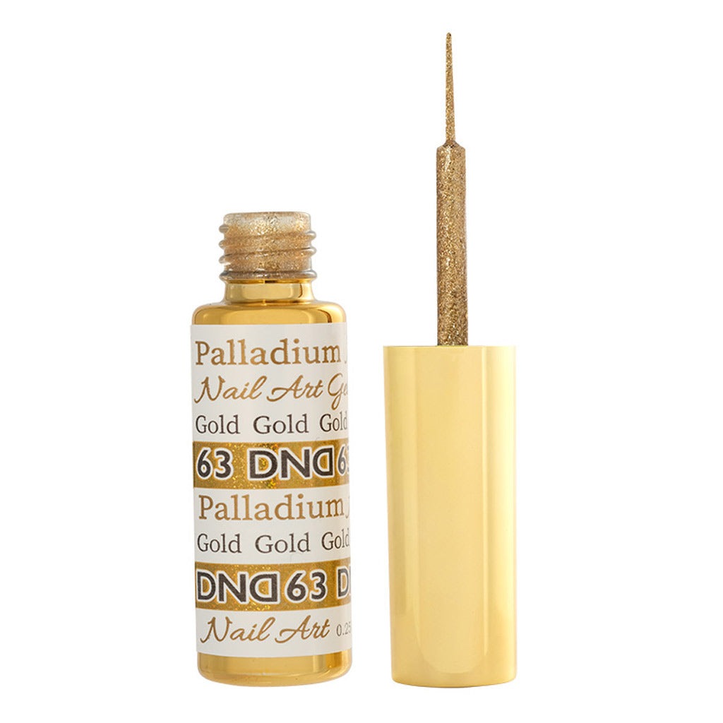 Nail Art Palladium - 63 Gold Diamond Nail Supplies