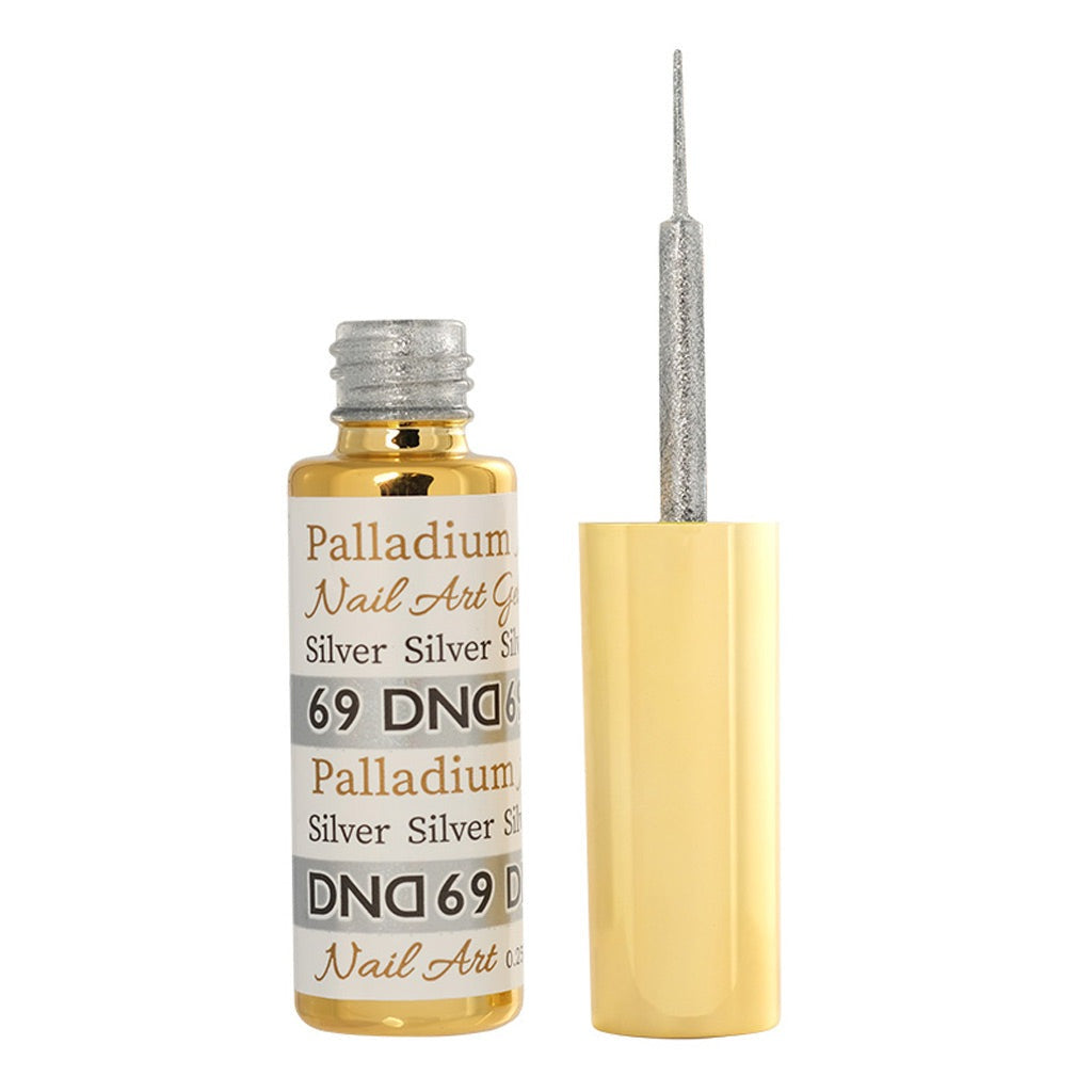 Nail Art Palladium - 69 Silver Diamond Nail Supplies