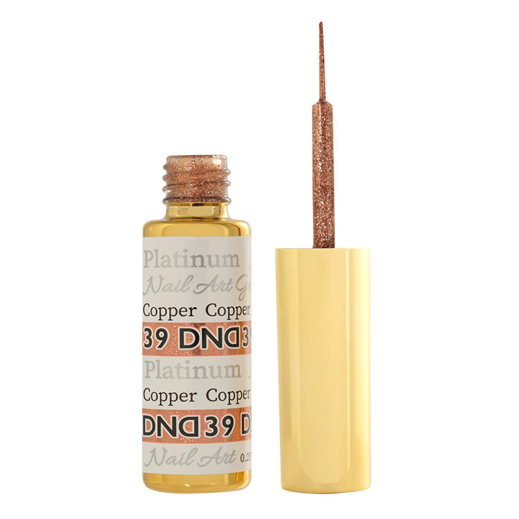 Nail Art Platinum - 39 Copper Diamond Nail Supplies