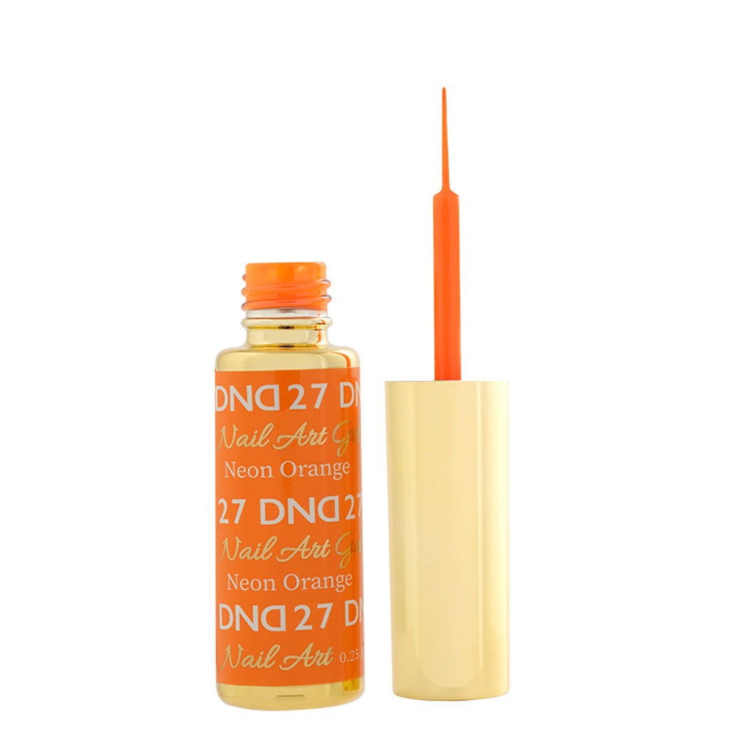 Nail Art Liner - 27 Neon Orange Diamond Nail Supplies