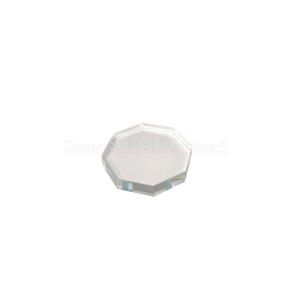 Octagon Eyelash Pallet Glue Holder Diamond Nail Supplies