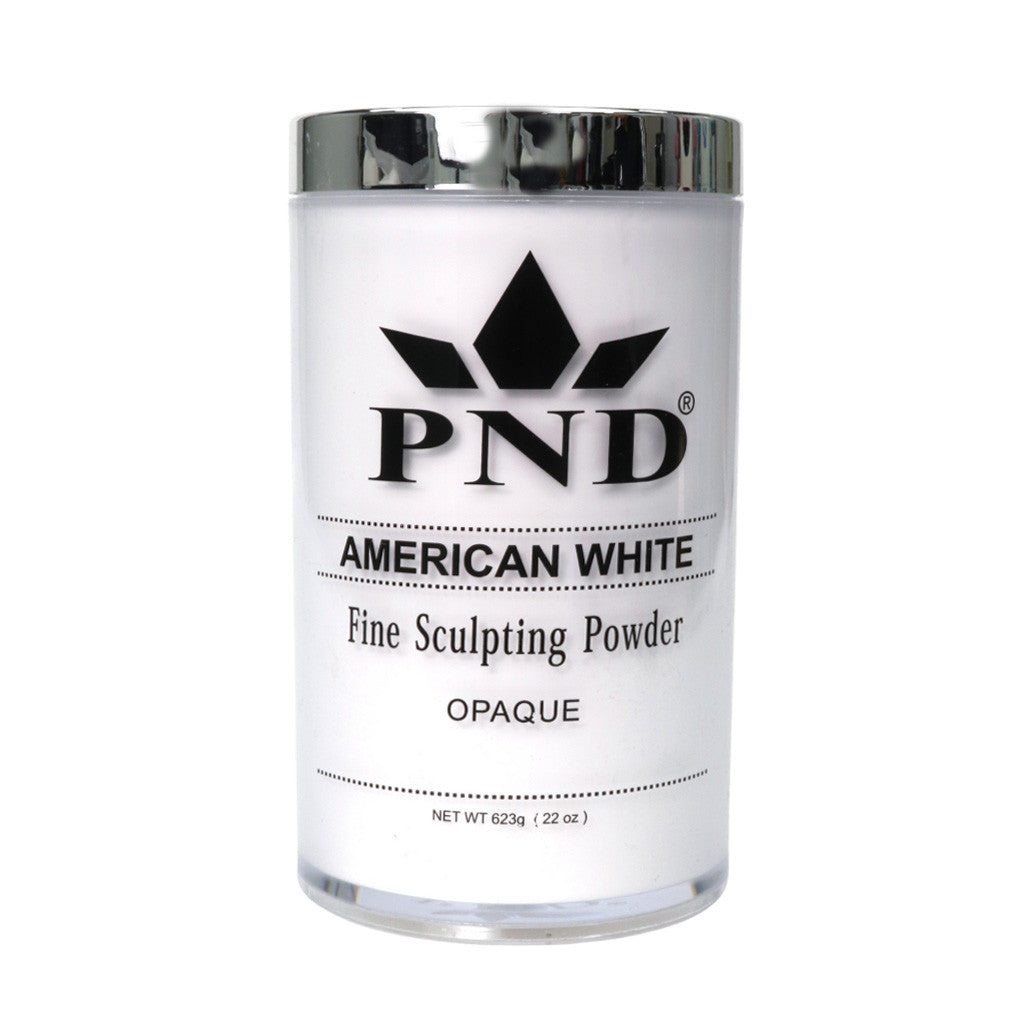American White Sculpting Powder Opaque 22oz Diamond Nail Supplies