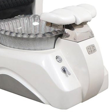 Pedicure Spa Chair - Titus White | Cappuccino | White Pedicure Chair