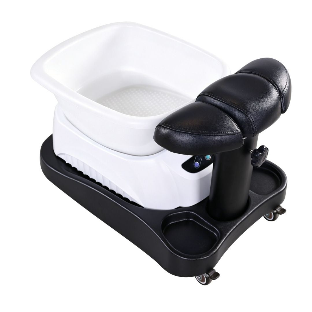 Pedicure Foot Stand - Black for Pipeless Pedicure Spa