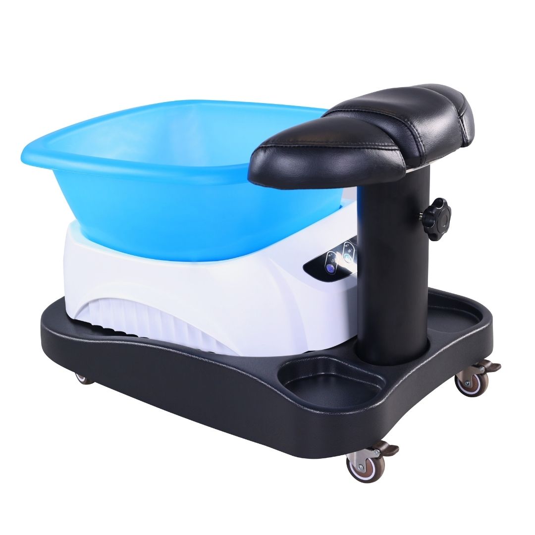 Pedicure Foot Stand - Black for Pipeless Pedicure Spa