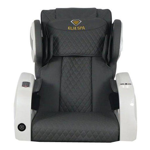 Pedicure Spa Chair - Titus White | Grey | White Pedicure Chair