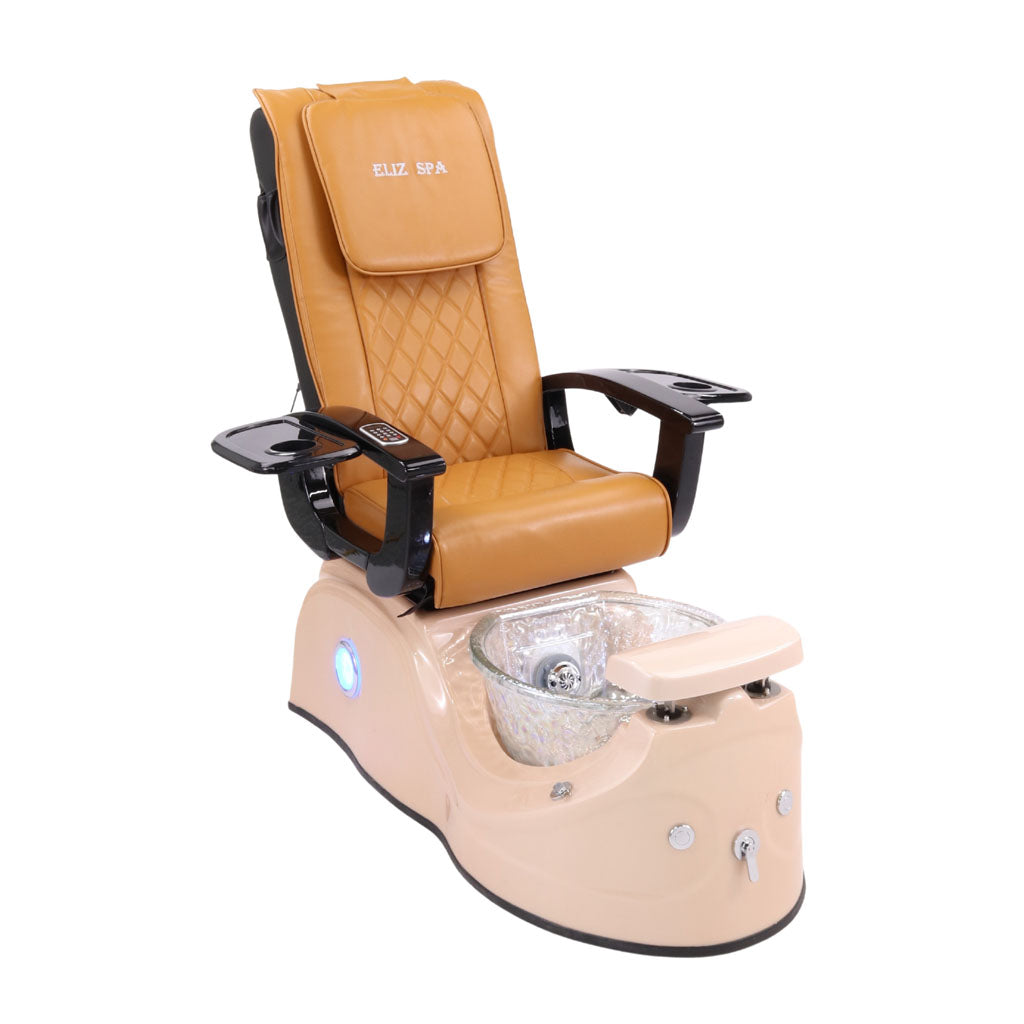 Pedicure Spa Chair - Cloud Black | Mustard | Pink Pedicure Chair