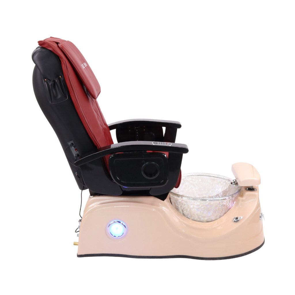 Pedicure Spa Chair - Cloud Black | Red | Pink Pedicure Chair