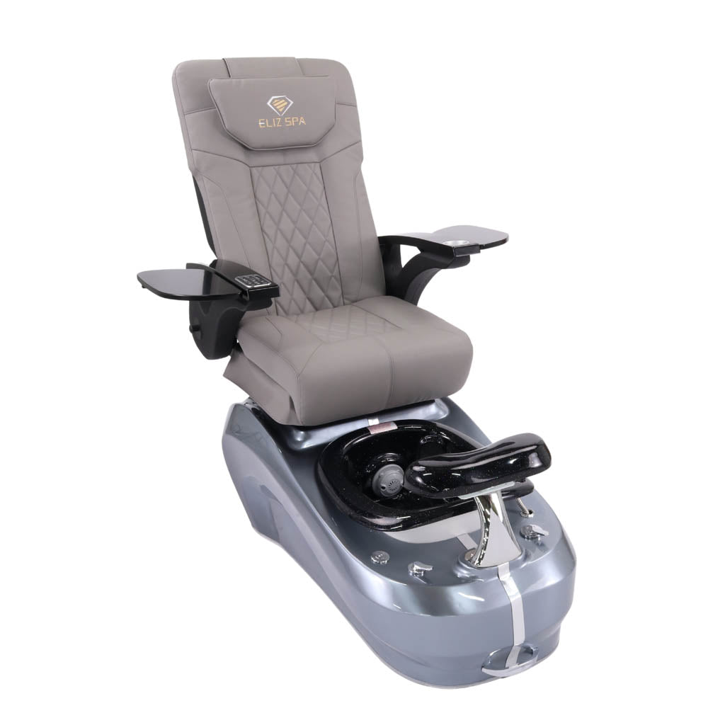 Pedicure Spa Chair - Luxo Black | Grey | Blue Pedicure Chair