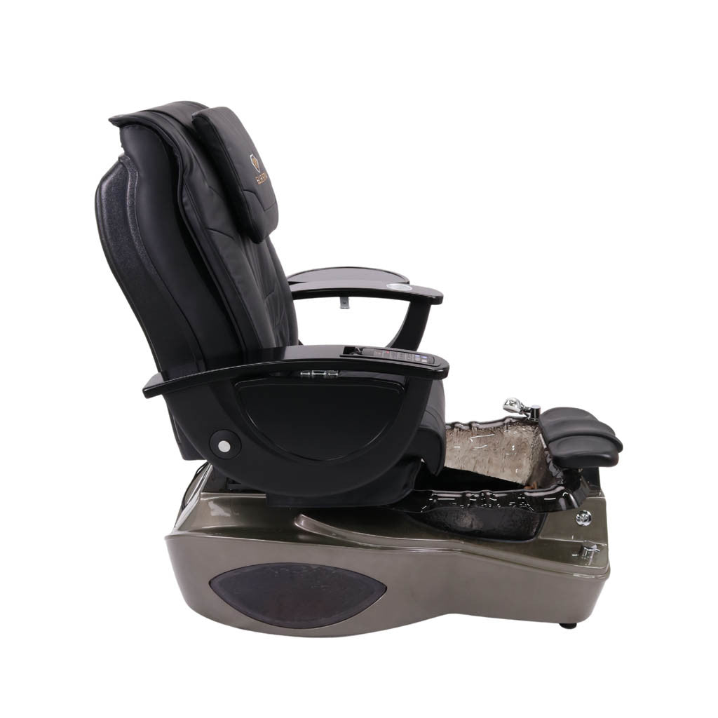 Pedicure Spa Chair - Shadow Black | Black | Dark Grey Pedicure Chair