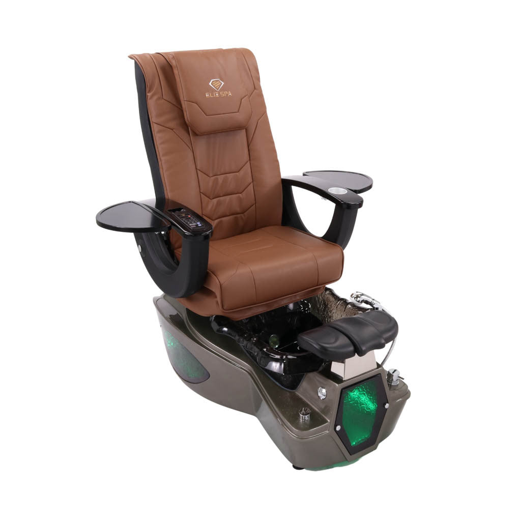 Pedicure Spa Chair - Shadow Black | Cappuccino | Dark Grey Pedicure Chair