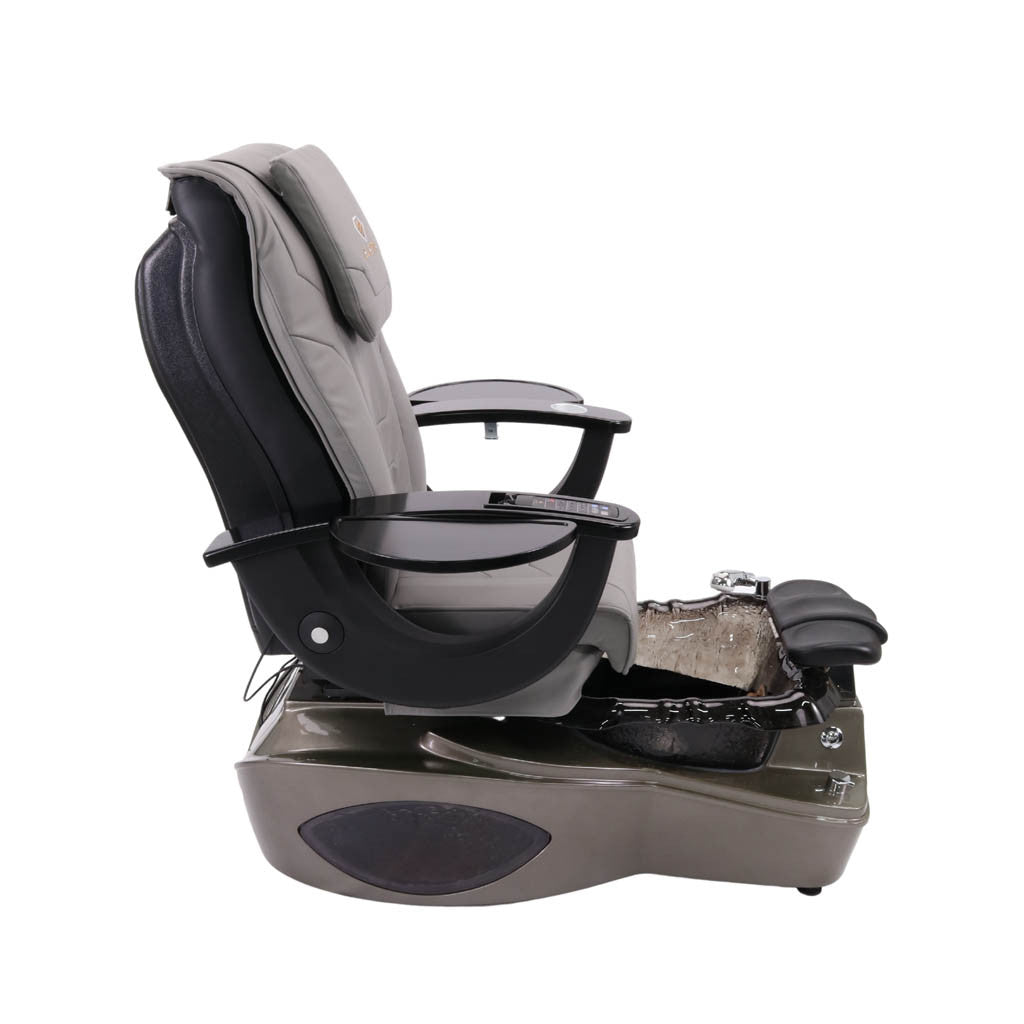Pedicure Spa Chair - Shadow Black | Grey | Dark Grey Pedicure Chair