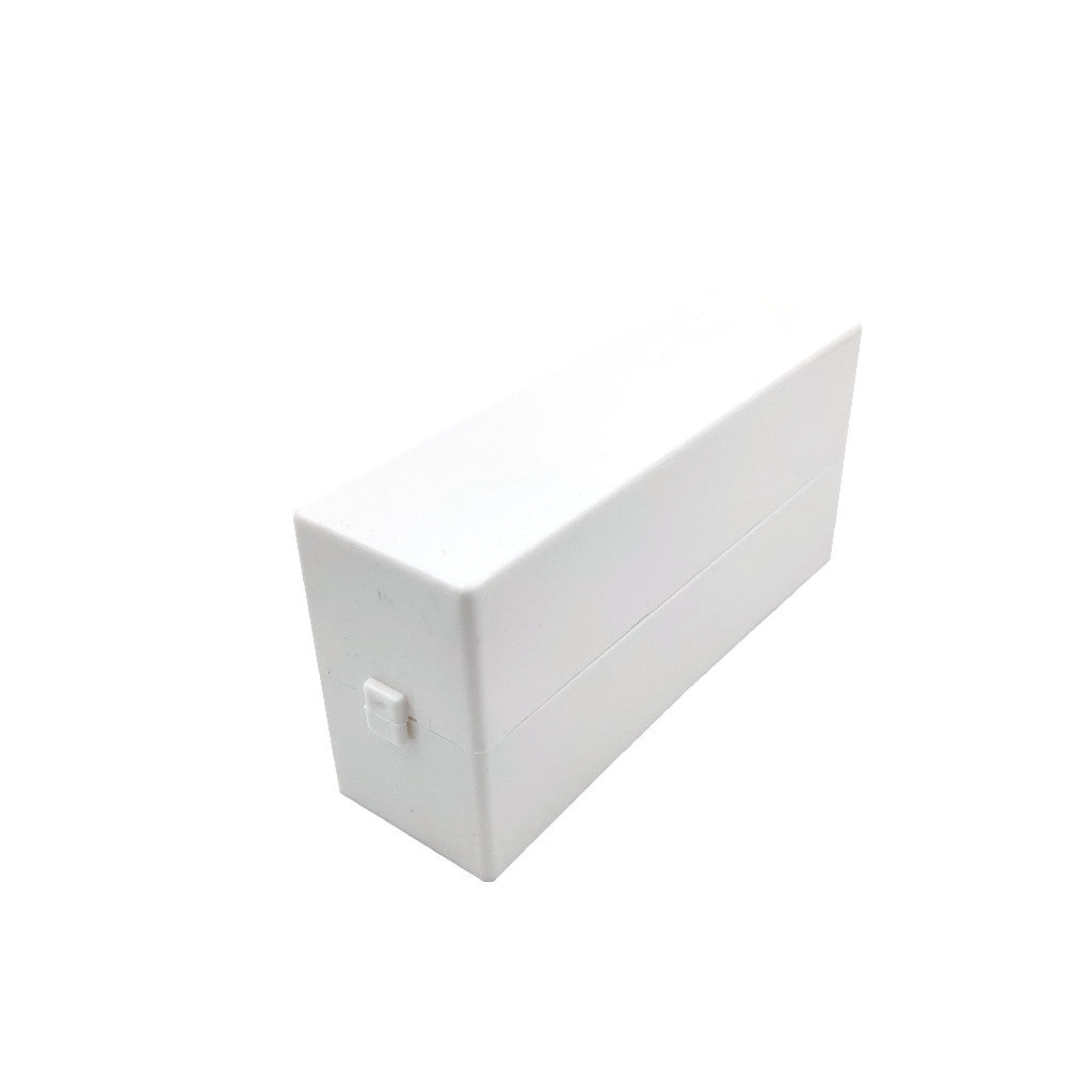 Drill Bit Holder Rectangle White Diamond Nail Supplies