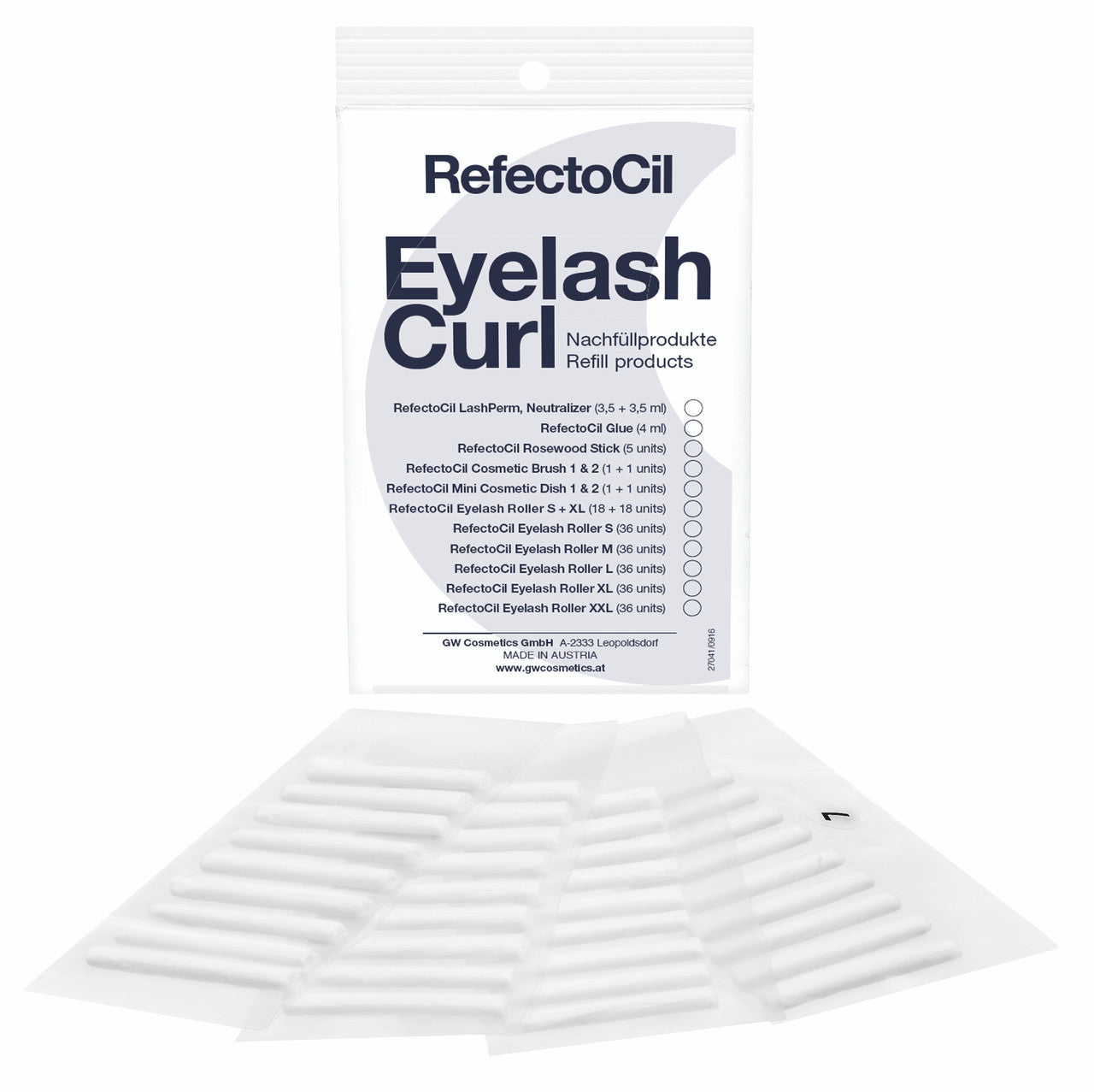 Eyelash Curl Rollers Refill Diamond Nail Supplies