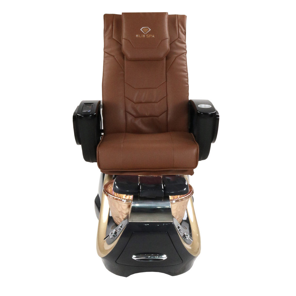 Pedicure Spa Chair - Divine Black | Cappuccino | Black Pedicure Chair