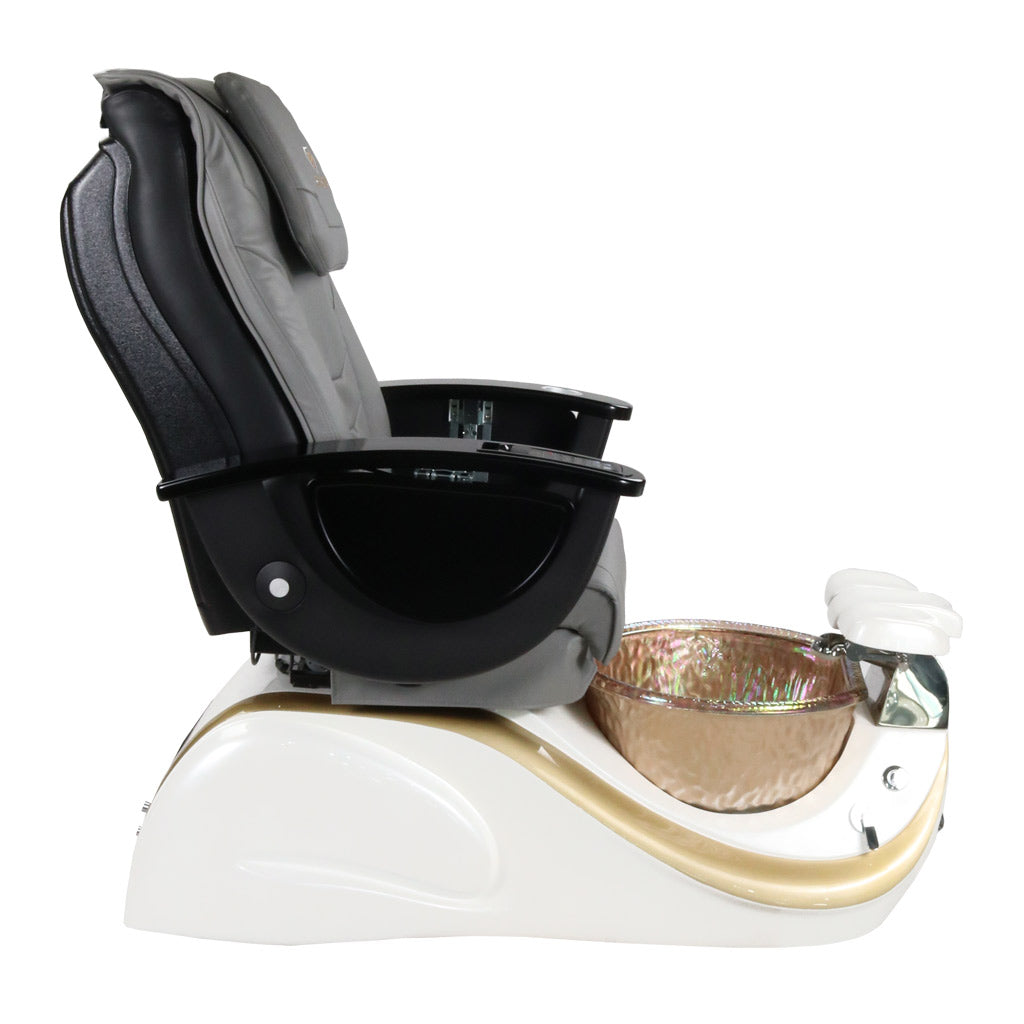 Pedicure Spa Chair - Divine Black | Grey | White Pedicure Chair
