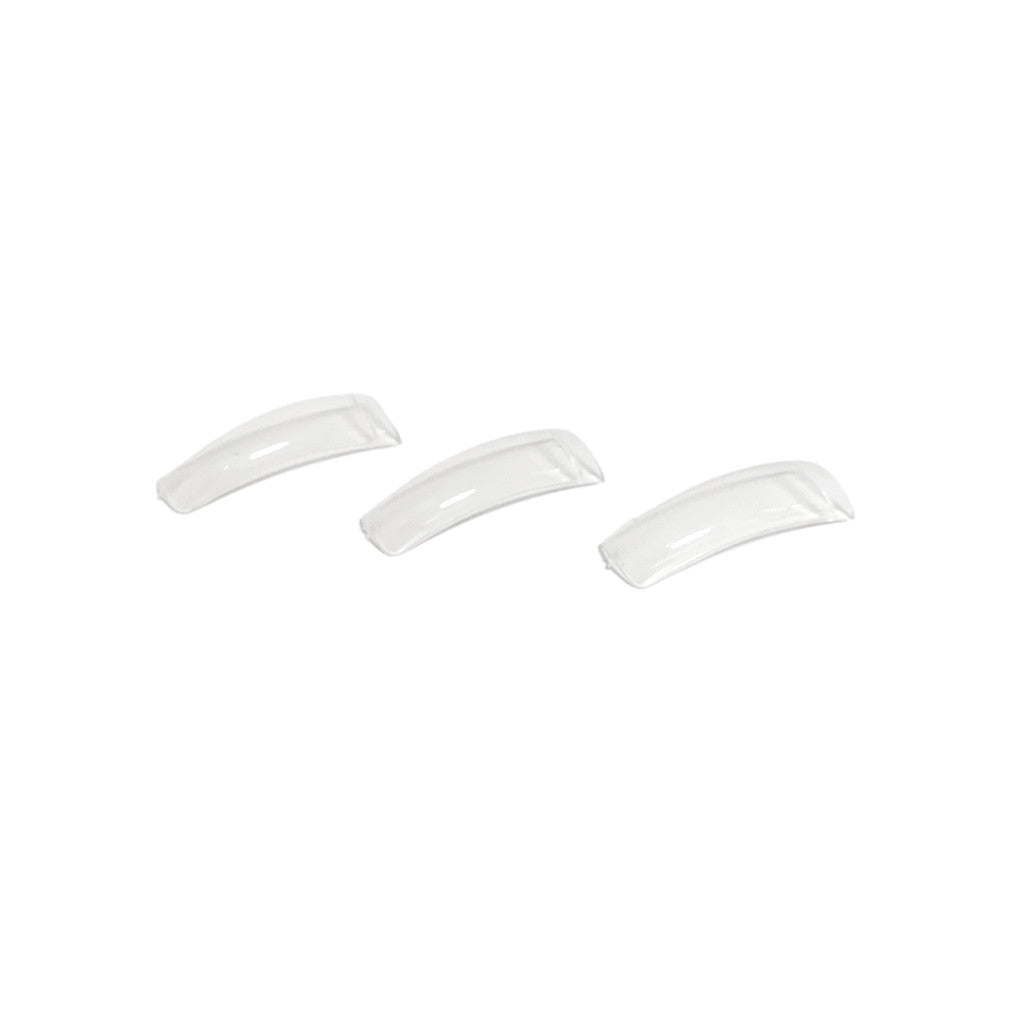 Square Tips Clear Set 0-10 550pc Diamond Nail Supplies