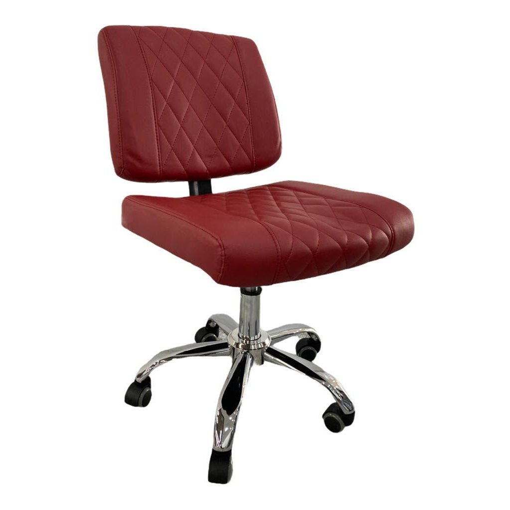 Technician Chair TCS3 - Burgundy Diamond Nail Supplies