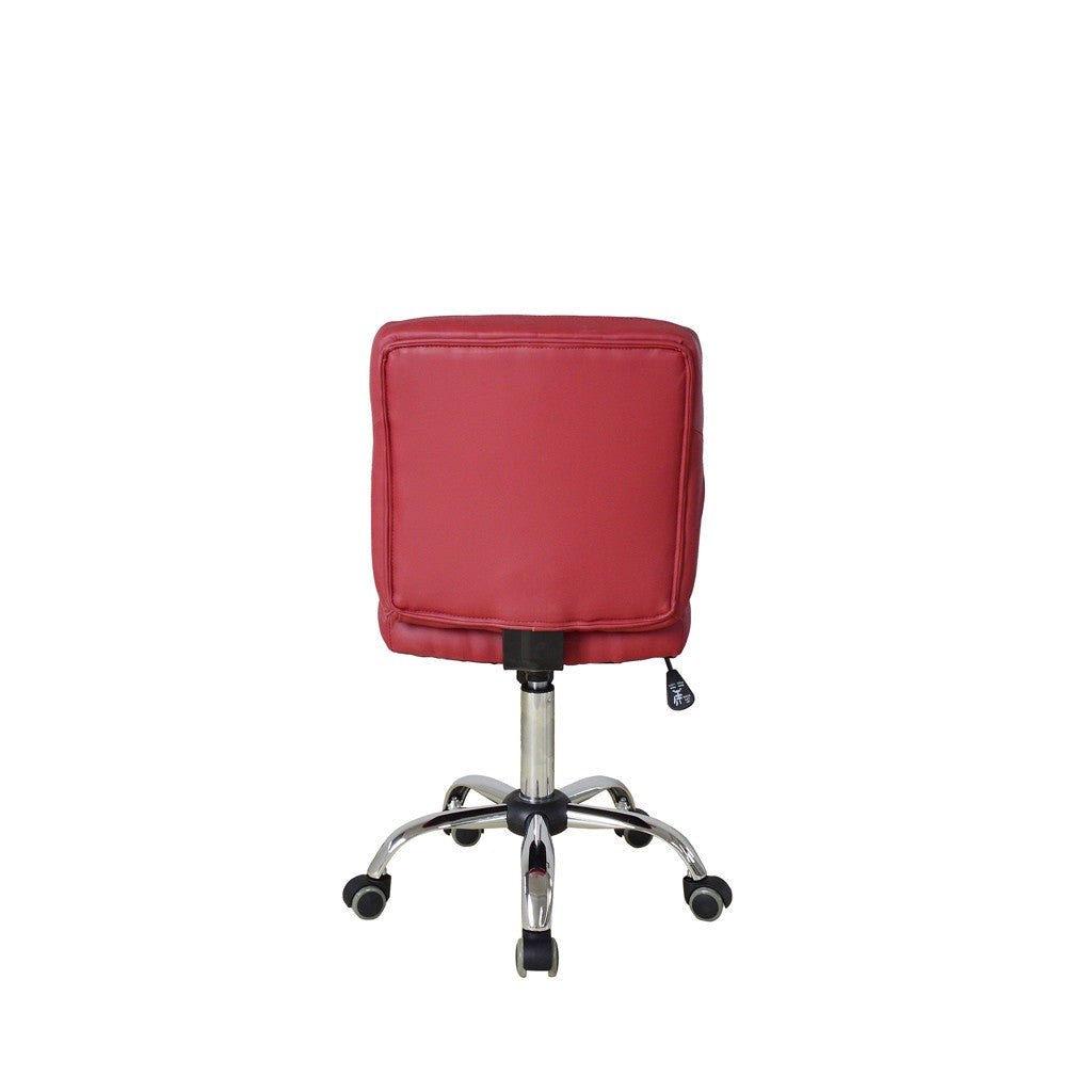 Technician Chair - GY2133 Burgundy Diamond Nail Supplies